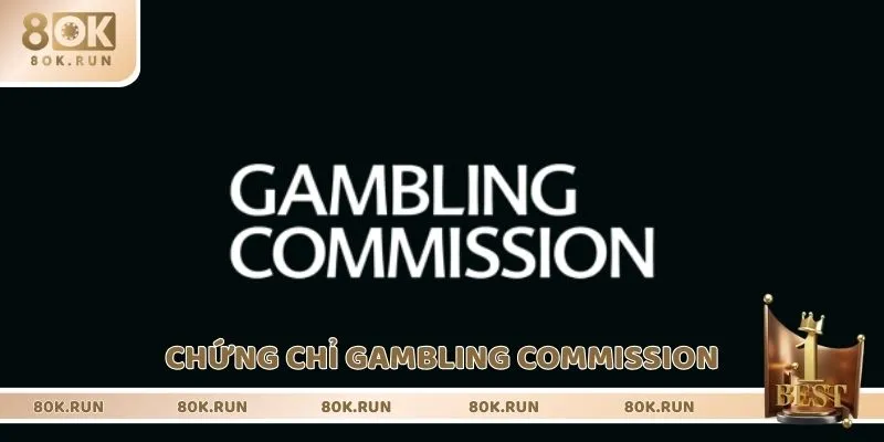 Chứng chỉ hoạt động uy tín của 8OK từ tổ chức Gambling Commission