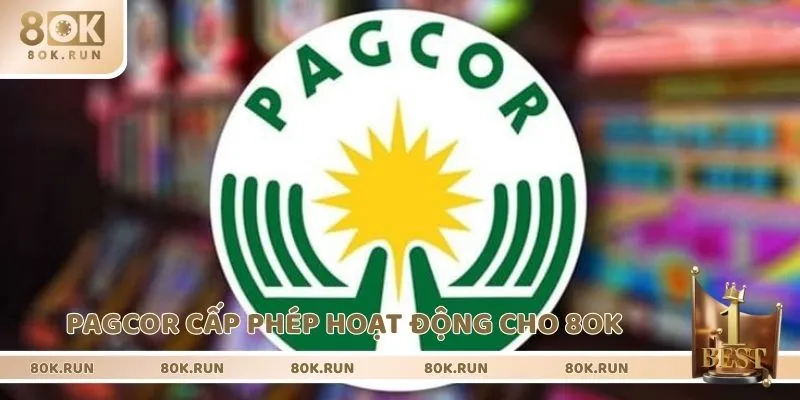 Nhà cái 8OK được PAGCOR cấp phép