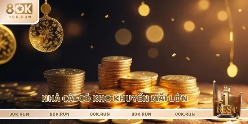 Nhà cái đem đến nhiều ưu đãi đặc sắc với tiền thưởng khủng