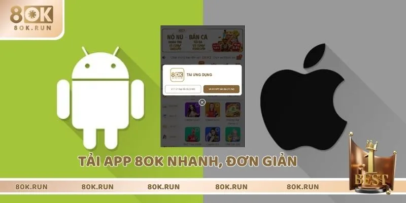 Tải app 8OK chơi game cực tiện cho điện thoại